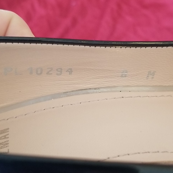 Stuart Weitzman Black Patent Peep Toe Heel - Picture 6 of 11